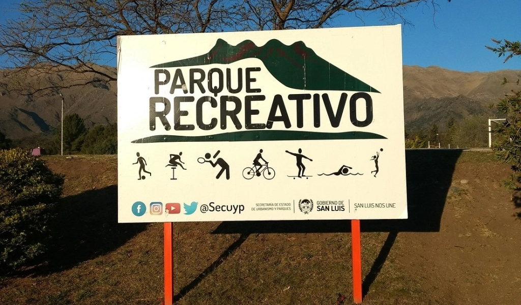 Parque deportivo y recreativo Merlo- San Luis