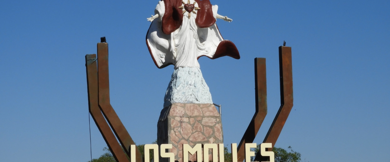 Cristo Sagrado Corazón de Jesús, emblemático monumento en la localidad de Los Molles